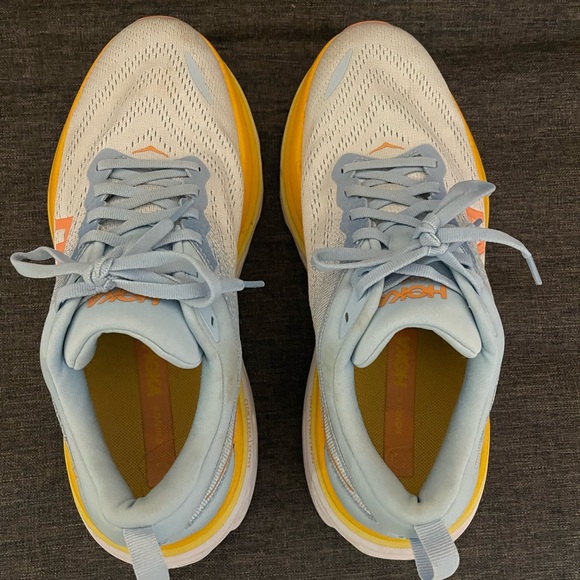 Hoka Bondi 8 size 10 wide Summer Song - Picture 2 of 7